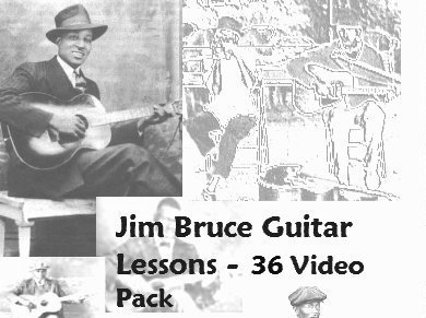 Jim Bruce Blues Guitar Video Course